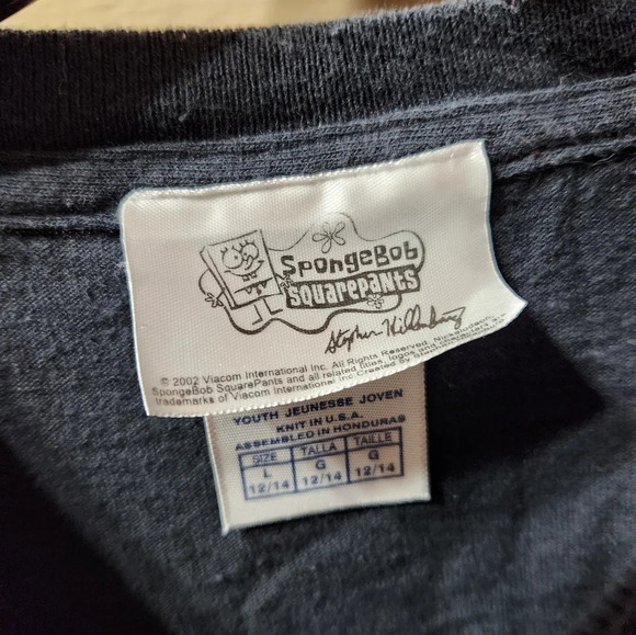 SpongeBob SquarePants Paramount Studios "Enlightened Sponge" Graphic Tshirt - Picture 2 of 3
